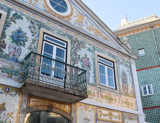 Häuserfassade in Lissabon, Portugal Reisetipp