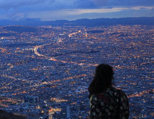 Blick auf Bogotà, Reisetipp Kolumbien