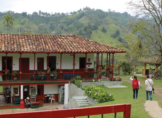 Kaffefinca in Salento, Kolumbien