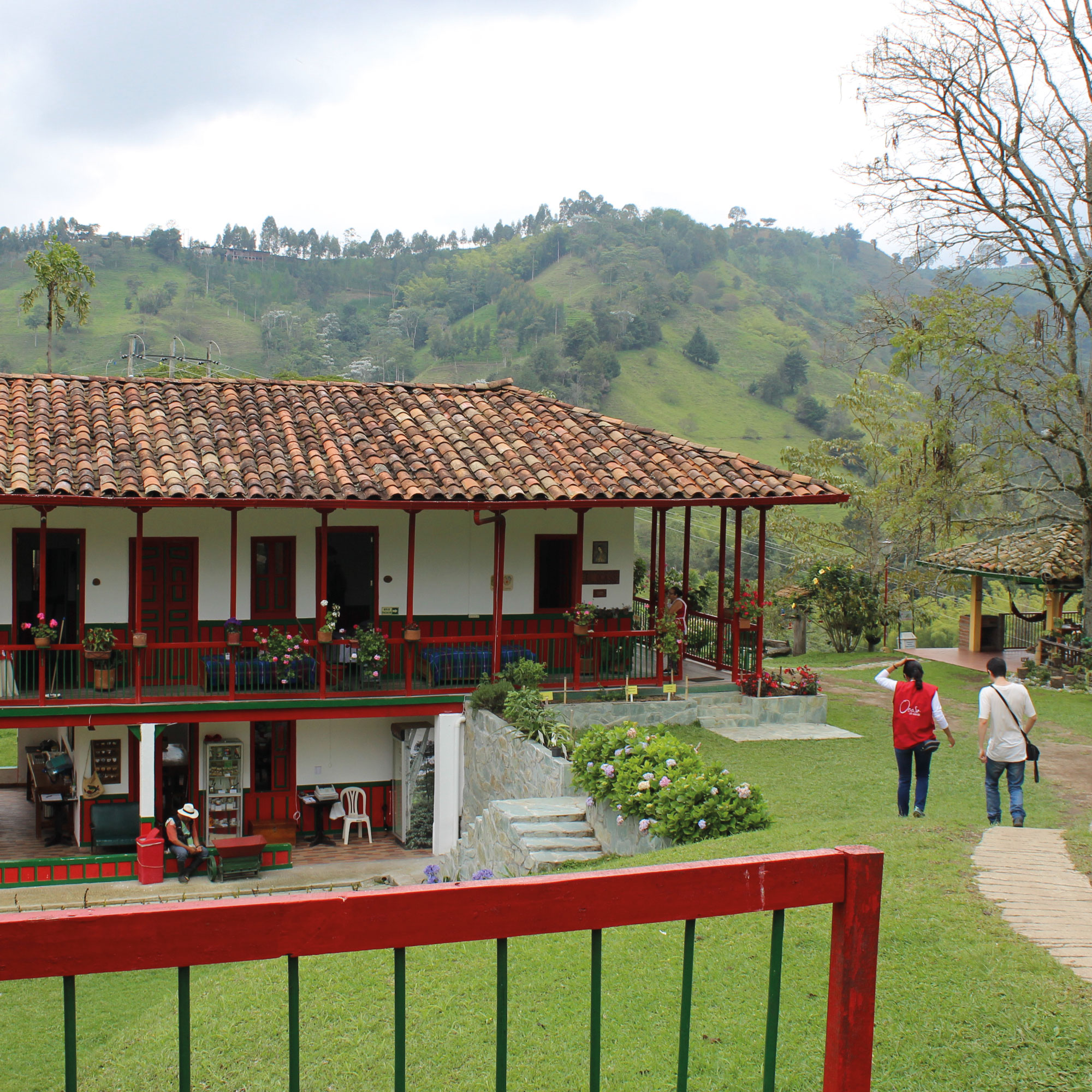 Kaffefinca in Salento, Kolumbien
