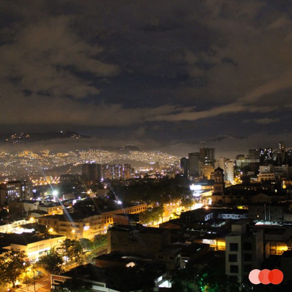 Medellin by night