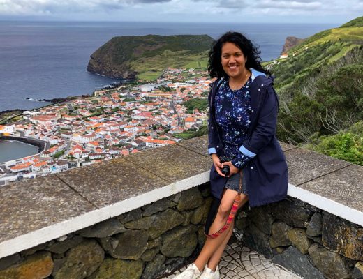 Sao Jorge mit Blick auf Velas