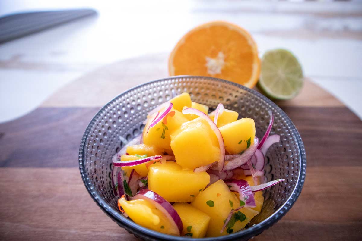 Mango Ceviche (vegan) – ein sommerlich-fruchtiges Rezept aus Peru