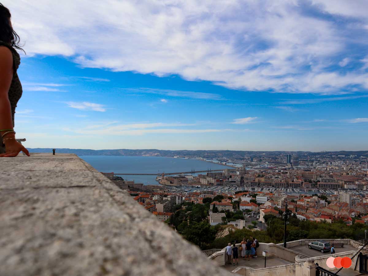 Aussicht auf Marseille von Notre Dame de la Garde