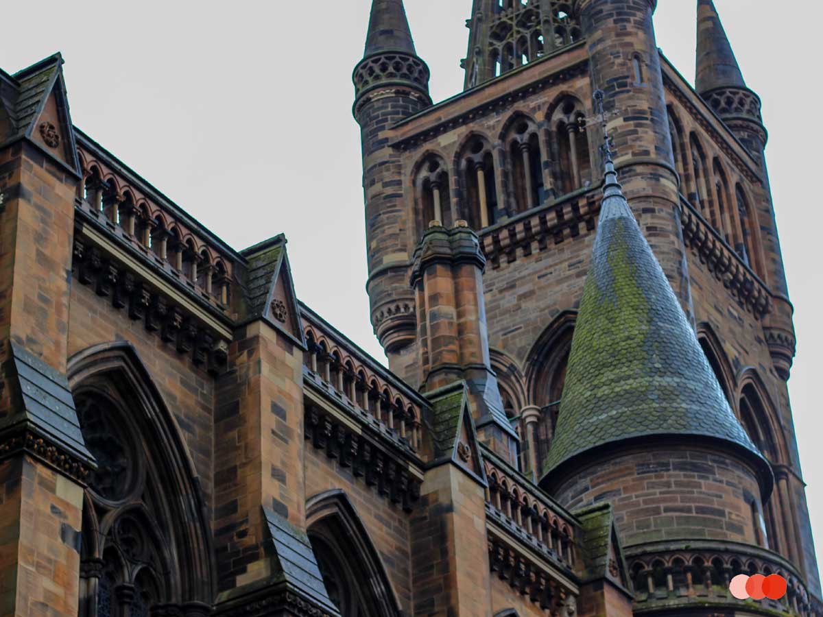 Türme und Architektur, University of Glasgow