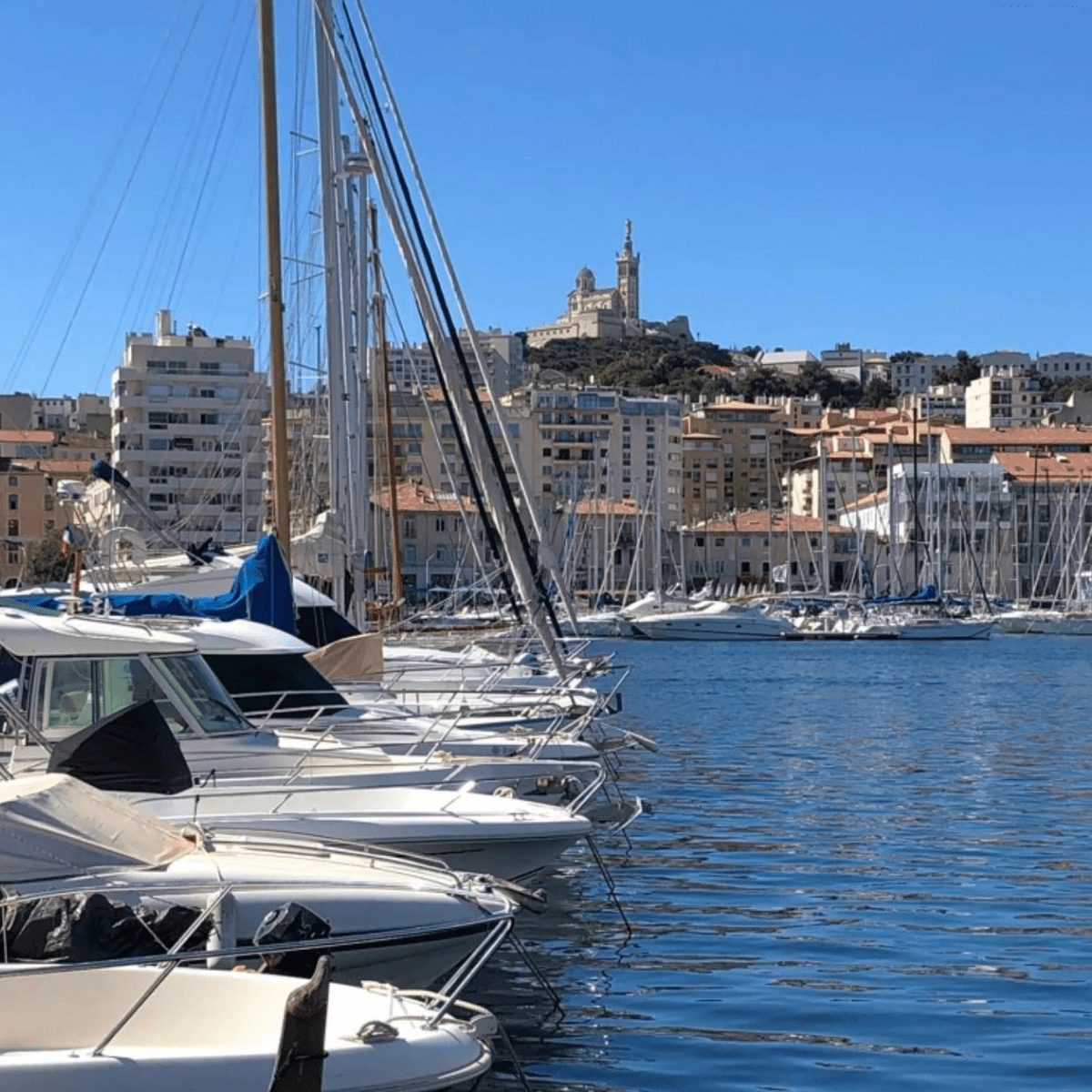 Marseille, Hafen am Mittelmeer