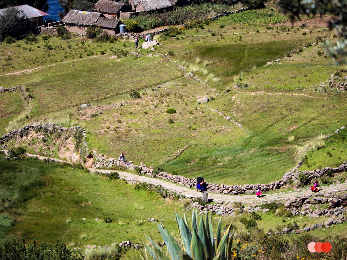 Taquile-eiland, Titicacameer Peru