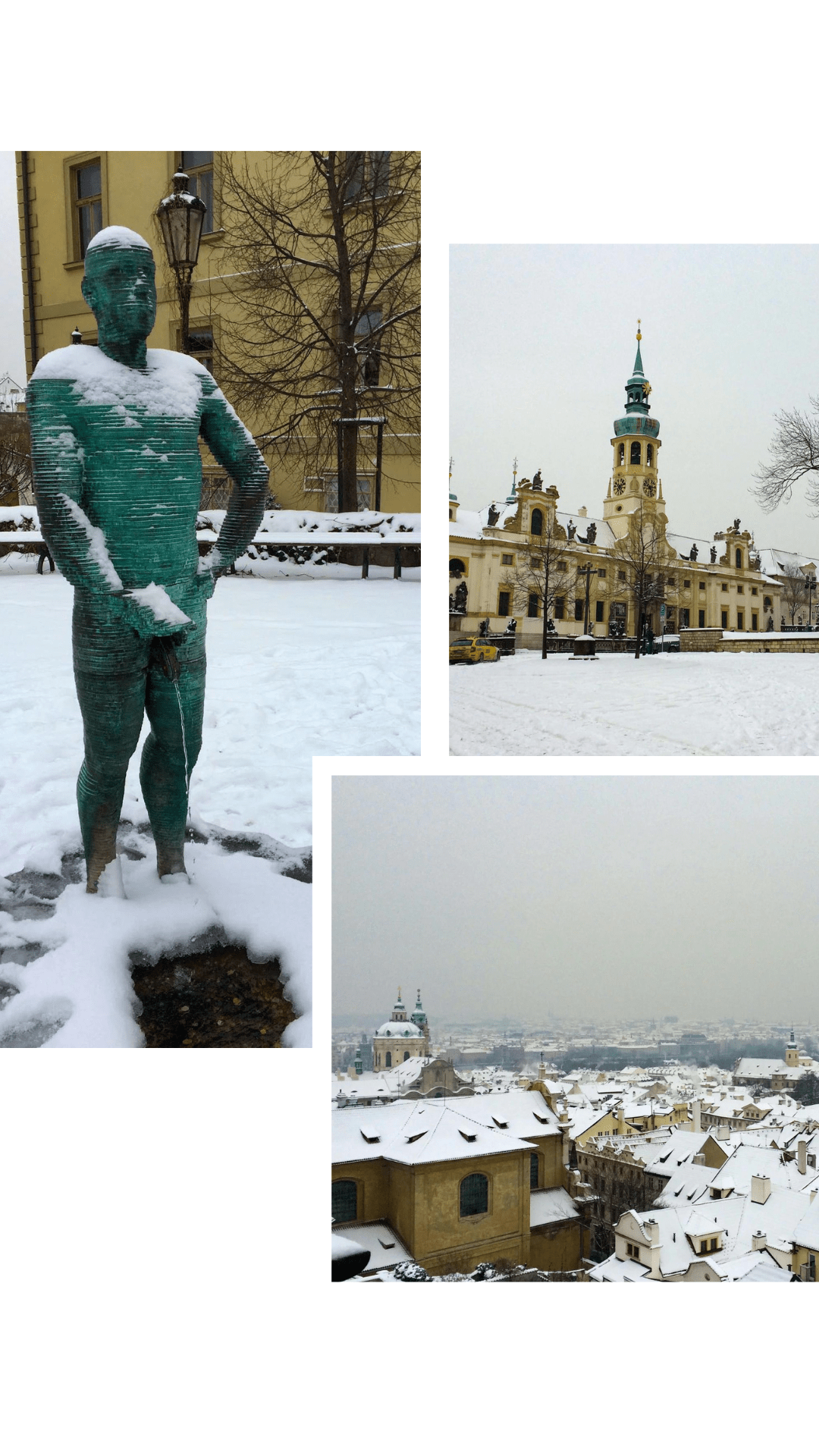 Prag im Winter, abseits der klassischen Routen