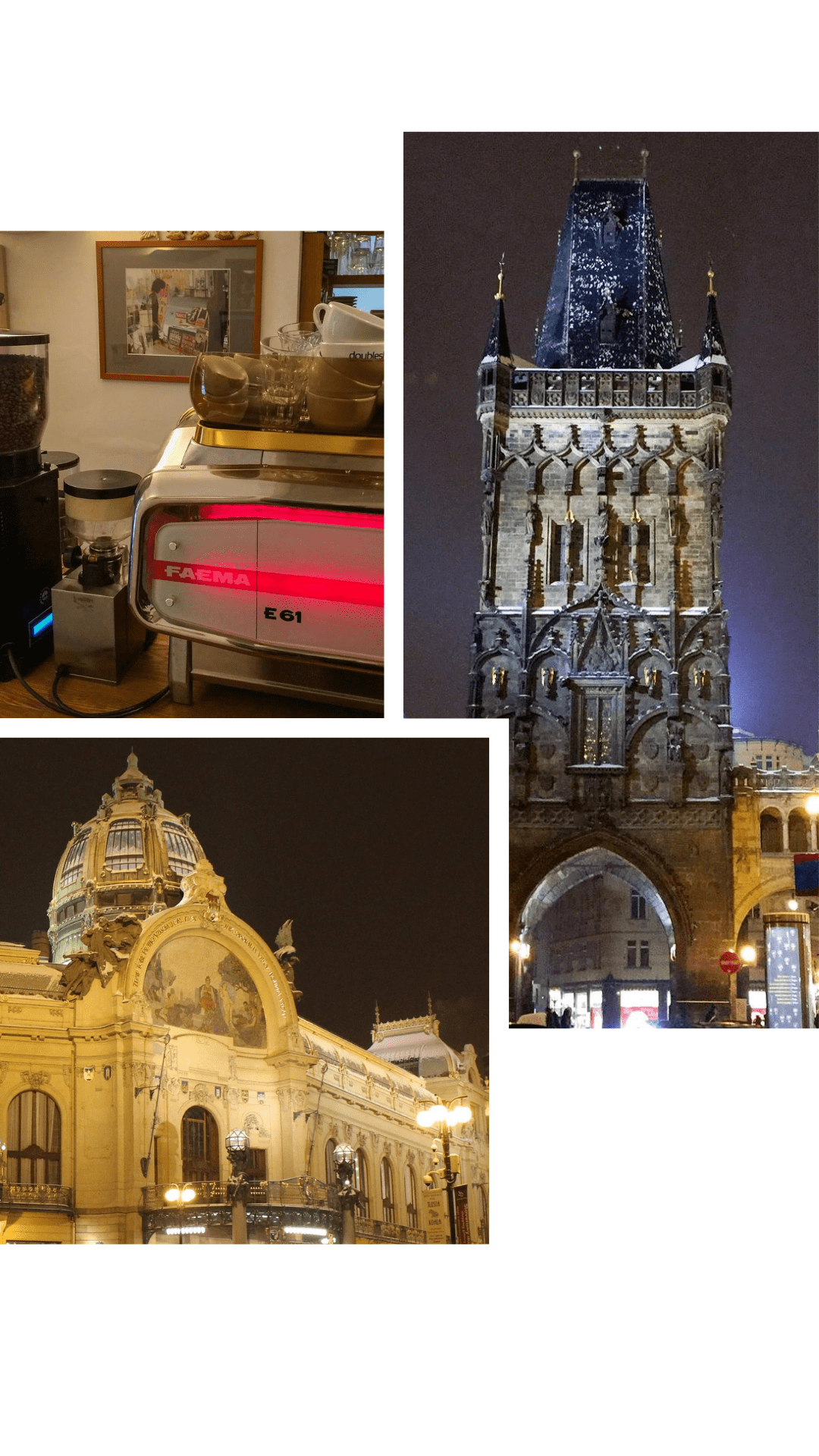 Prag im Winter, Stadterkundung bei Nacht