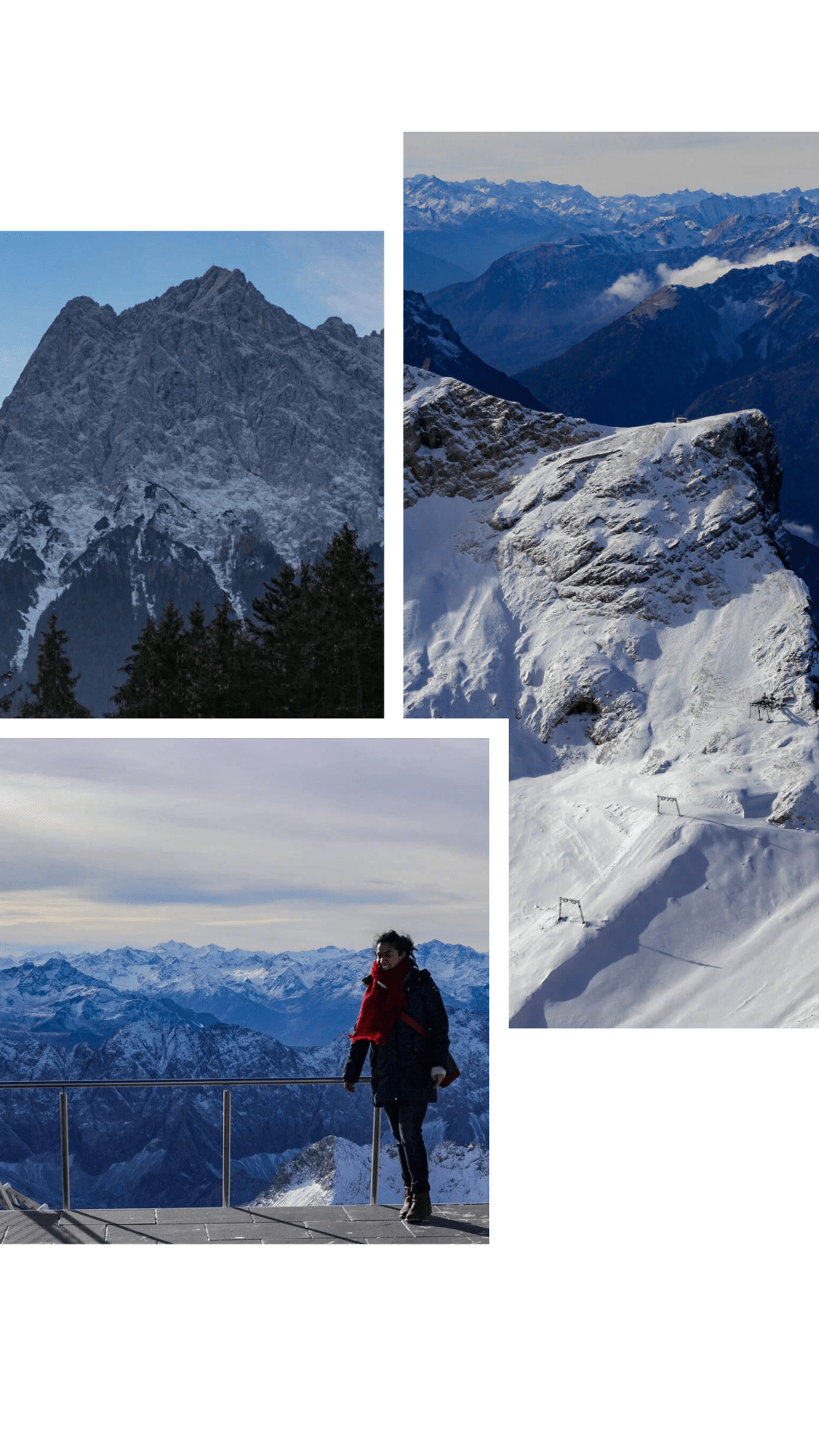 Deutschland. Zugspitze und Alpen