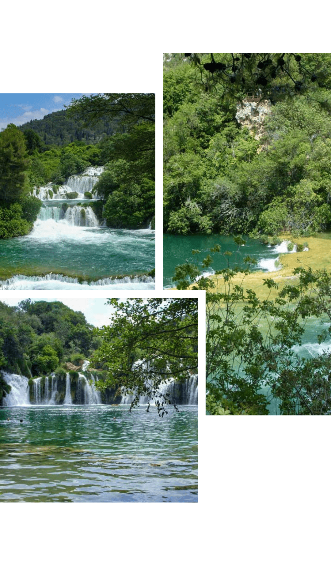 Krka Wasserfälle, Kroatien Nationalparks
