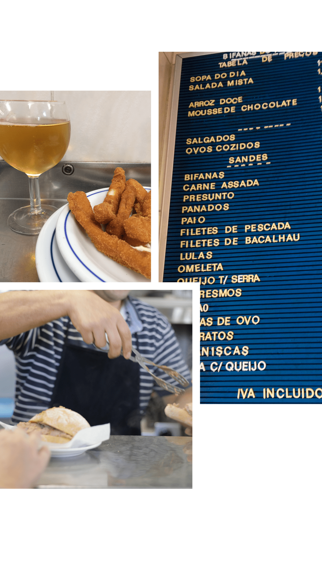 Lissabon, Speisen für zwischendurch