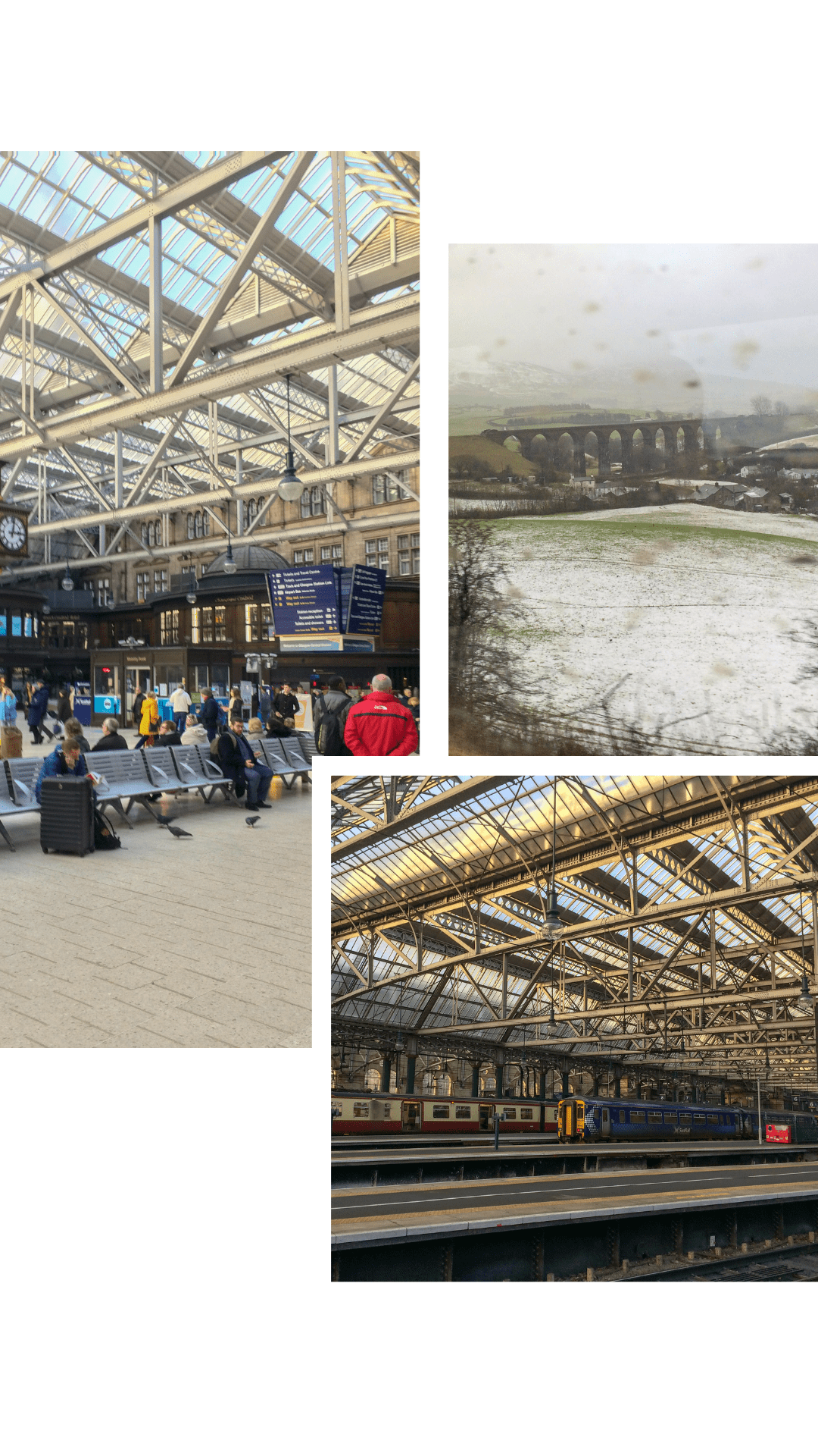 Von London nach Glasgow mit dem Zug, Zugreisen in Europa