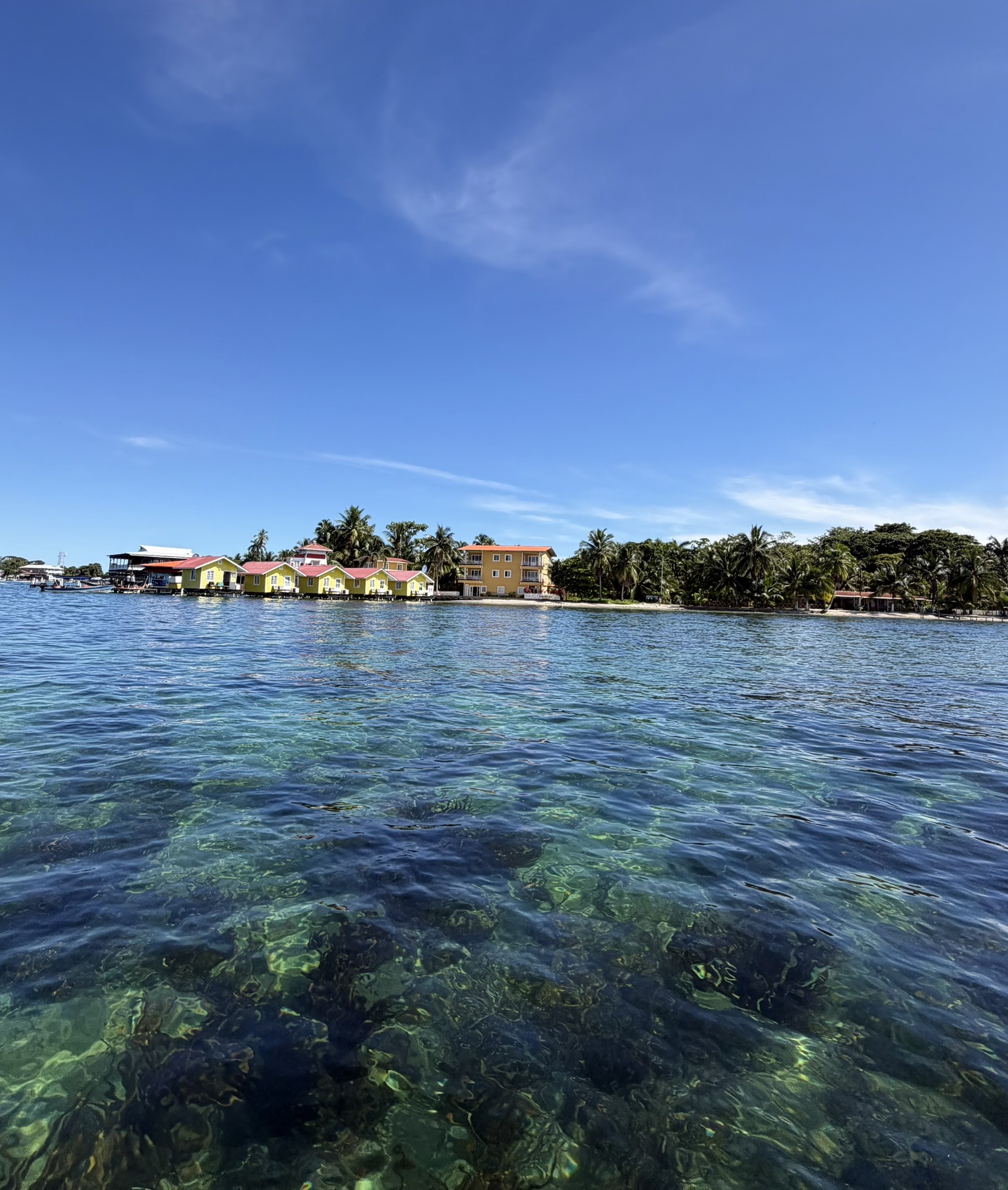 Bocas del Toro vom Wassertaxi aus