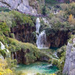 Nationarlpark Plitvicer Seen in Kroatien